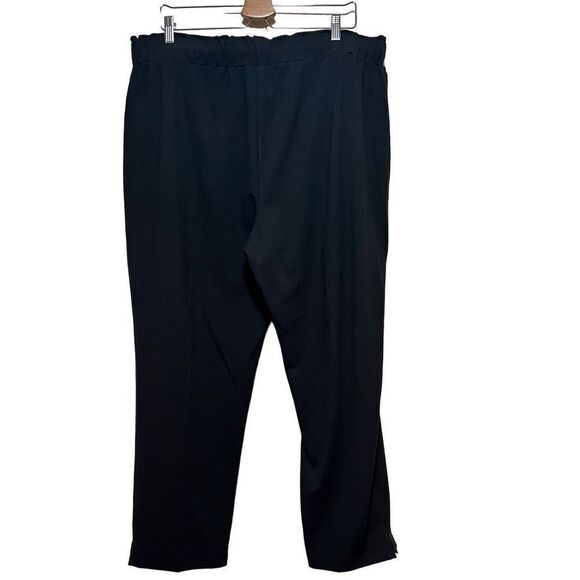 2XL Joie Janeen NWT High waisted Drawstring Black pants stretch Paperbag waist - Picture 4 of 6